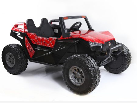 24v Dune Buggy 2 Seater Off-Road UTV Electric Motorized Kids  Ride-on Car Parental Remote Control Perfect Gift SpiderMan Edition- Kids On Wheelz Online Sale