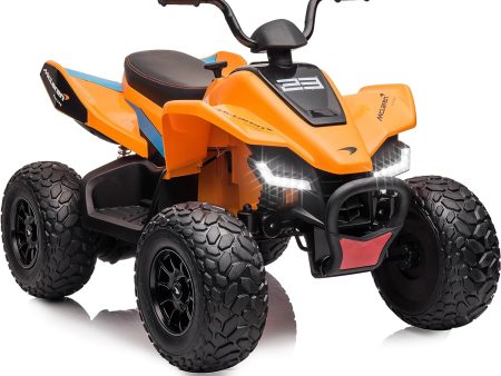 McLaren MCL 35 Kids Quad ATV 12V Ride on Car with LED Lights and Music Online Hot Sale