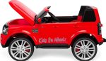 LAND ROVER DISCOVERY 12V KIDS RIDE ON 2 SEATER - RED Hot on Sale