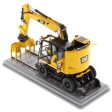 1:50 Cat® M323F Railroad Wheeled Excavator - Safety Yellow Version High Line Series, 85661 on Sale