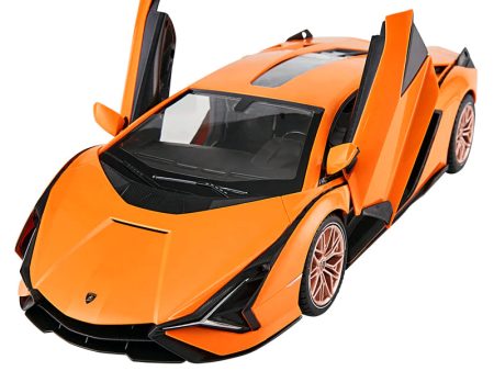 Rastar 1:14 R C Lamborghini SIAN FKP 37 Remote Control Car- Orange Online Hot Sale