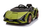 Official Licensed Lamborghini Sian 12V Electric Kids Ride On - Dark Green on Sale