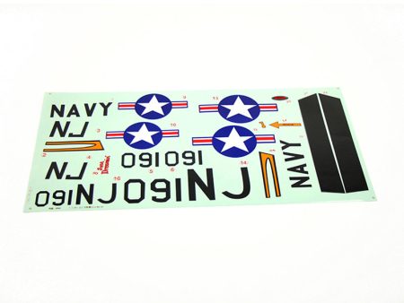 Dynam T-28 Trojan V2 Yellow Decal Hot on Sale