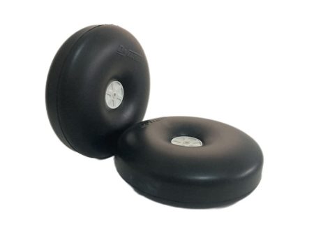 Dynam 5.5  Big Smooth Surface Rubber Foam Wheel for RC Airplane (2pcs - 3.7 mm Hole axle) on Sale