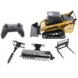 1:16 Diecast Radio Control Cat® 297D2 Multi Terrain Loader (include 4 interchangeable work tools - bucket, auger, forks, and broom), 28008 **INCOMING JULY Online