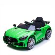 MERCEDES BENZ AMG GTR 12V KIDS RIDE ON 1 SEAT- GREEN |IN STOCK| Supply