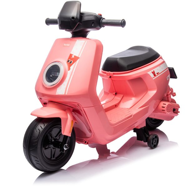 12V Ride on Car for Kids, 1 Seater Kids Vespa Motorcycle Scooter with MP3 Player and Lights Online now