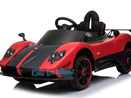 Ride On Car 12v Pagani Zonda R Red- KidsOnWheelz on Sale