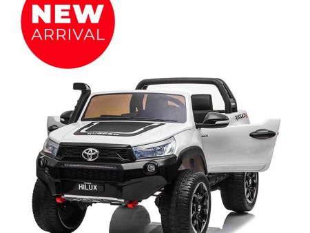 2 Seaters Toyota Hilux 24V Electric Kids  Ride On Truck with Parental Remote Control - KOW Online Hot Sale