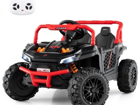 12V Kids Ride on Truck Off-Road UTV with Parental Remote and Lights For Sale