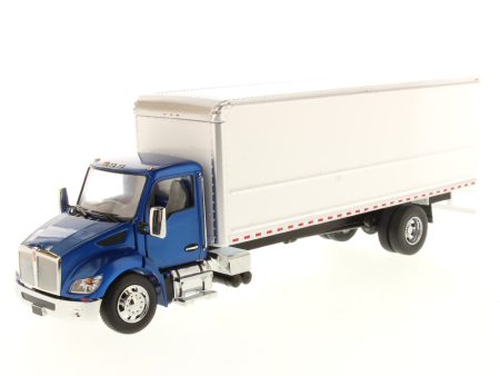 1:32 scale Kenworth® T280 Blue Cab with Supreme Signature Van Truck Body, 71101 Online Sale