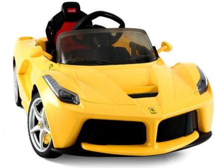 Ride On Car 12V Ferrari Laferrari Yellow Online Sale