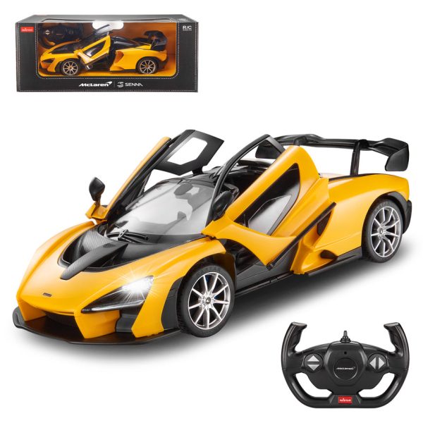 Rastar Radio Controlled McLaren Senna Remote Control Car - Yellow For Cheap