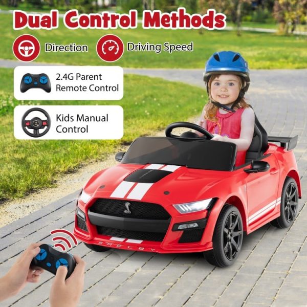 12V Licensed Ford Mustang Shelby GT500 Kids Ride on Car with Remote Control for Kids Aged 2-8 Online now