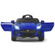 12V Jaguar F-Type SVR Licensed Kids Ride On Car Blue Online Hot Sale