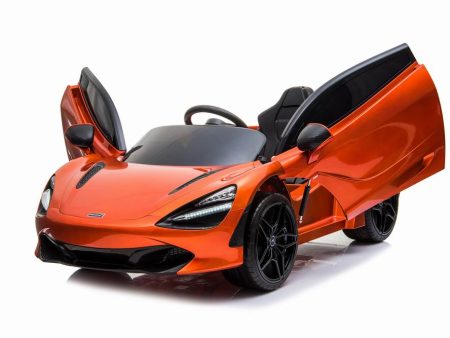 Ride on Car 12v Mclaren 720S Orange- Kids On Wheelz For Cheap