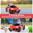 12V Chevrolet Corvette C8 Electric Kids Ride On Car  with Remote Control Ages 3+ Years Old Online