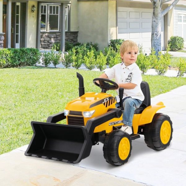 12V Kid s Ride on Excavator with Adjustable Digging Bucket Cheap