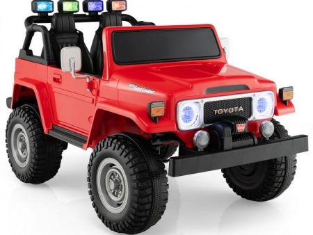 12V 2-Seat Licensed Kids Ride On Toyota FJ40 Car with 2.4G Remote Control Online