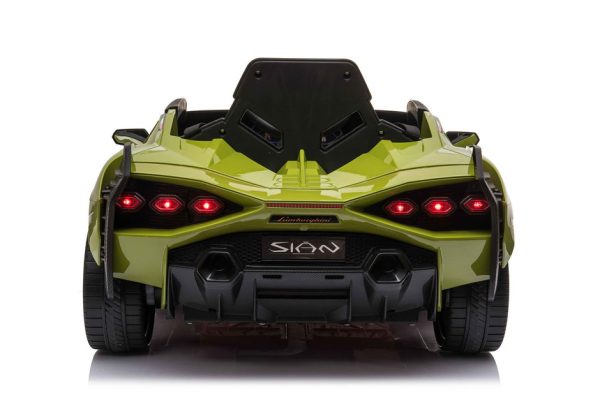 Official Licensed Lamborghini Sian 12V Electric Kids Ride On - Dark Green on Sale