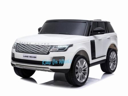 RANGE ROVER HSE KIDS RIDE ON 24V 2 SEATER - WHITE Hot on Sale