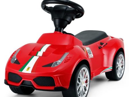 FERRARI 458 SPECIALE BABY WALKER FOOT PEDAL CAR Online now