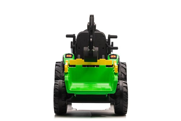 2023 Farm Tractor 24V Kids Ride On Car with Tipper and Shovel Digger -Kids On Wheelz Hot on Sale