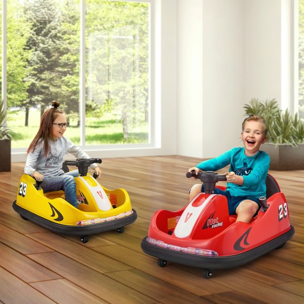 12V Kids Bumper Car 360° Rotation for Indoor and Outdoor Discount