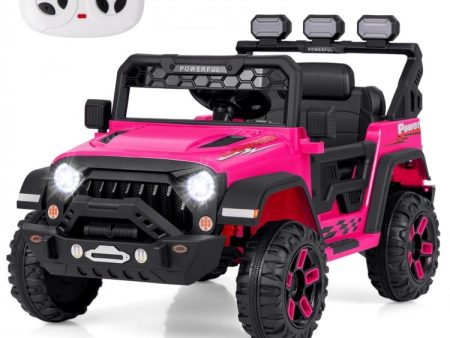 12V Electric Kids Ride on Truck with Remote Control and Music For Sale