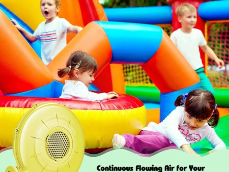 350 Watt 0.5 HP Air Blower Pump Fan for Inflatable Bounce House and Bouncy Castle For Sale