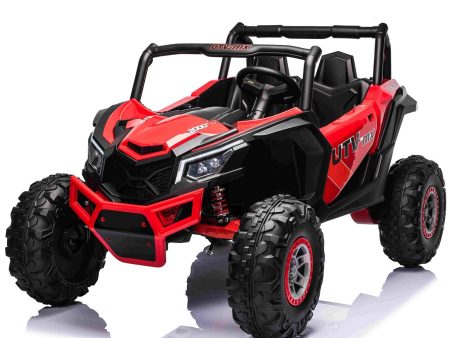 KOW 24V Off-Roader UTV-Mx Electric Kids  Ride-On Car with Parental Remote Control- KOW Fashion