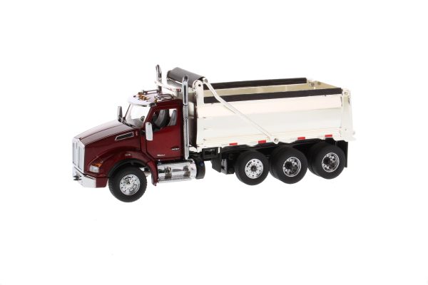 1:50 Kenworth T880 SBFA Dump-Truck  - Radiant red cab + Chrome plated dump body, 71059 Discount