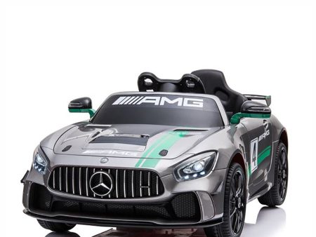 【PREMIUM EDITION】12V Licensed Mercedes-Benz AMG GT4 with MP4, Rocking Function and Remote Control Online Hot Sale