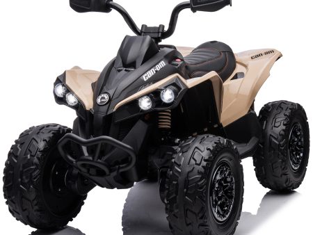 Can-Am RENEGADE 24V ATV 2WD Off-Road Ride On Car Toy with EVA Tires and Realistic Lights, Licensed Online Sale