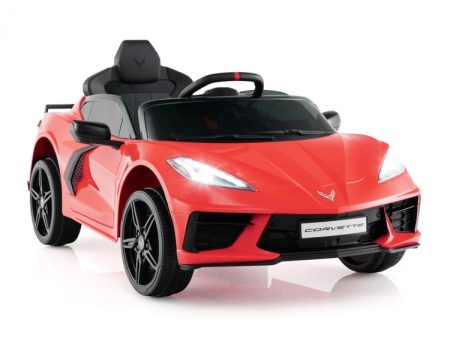 12V Chevrolet Corvette C8 Electric Kids Ride On Car  with Remote Control Ages 3+ Years Old Online