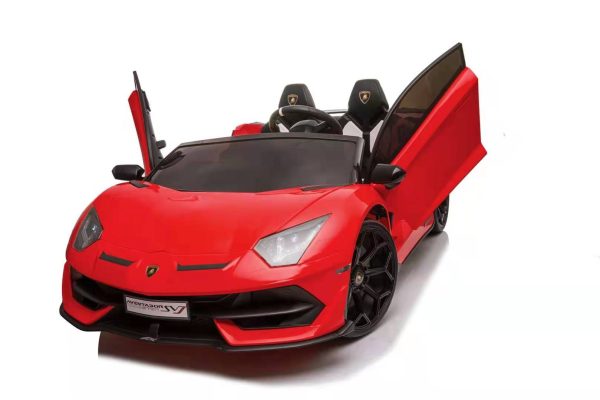 Lamborghini Aventador SVJ 24V Electric Kids  Ride-On Car with Parental Remote Control 2 Seater on Sale