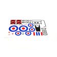 Dynam Gloster Meteor F8 Decal Cheap