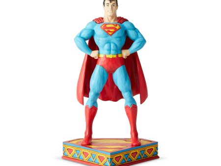 Superman Silver Age Man of Steel Figurine By DC Comics by Jim Shore Sale