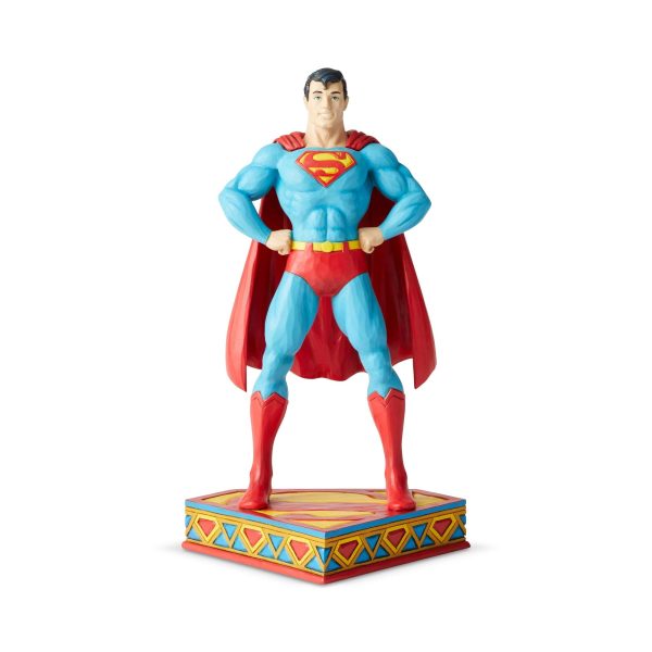 Superman Silver Age Man of Steel Figurine By DC Comics by Jim Shore Sale