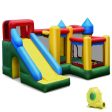 Mighty Inflatable Bounce House Castle Jumper Moonwalk with Blower Discount