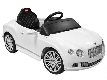 Ride On Car 12v Bentley Continental GT White- SOLD OUT- Online Sale