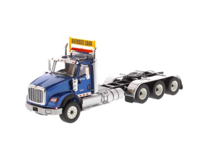 1:50 International HX620 Tridem Tractor- Metallic Blue, 71010 Fashion