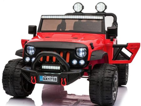 JEEP WRANGLER KIDS RIDE ON CAR 12V - RED Supply