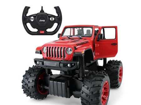 Rastar 1:14 Jeep Wrangler Big Foot JL Remote Control Car For Kids Online now