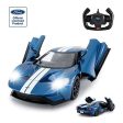 Rastar 1:14 R C FORD GT (Doors Manually) Remote Control Car for Kids Blue Supply