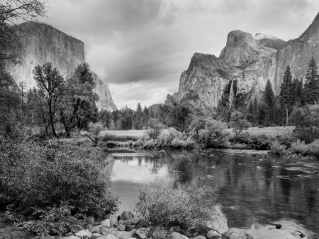 Gates of the Valley, After the Rain, Yosemite Supply