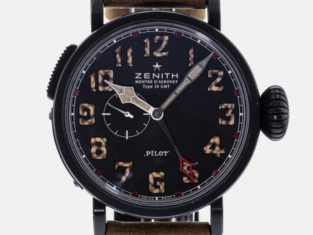 Zenith Pilot Montre d'Aeronef Type 20 GMT Limited Edition 96.2431.693 Online now