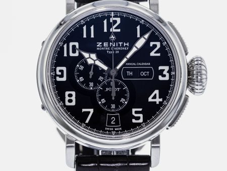 Zenith Pilot Montre d'Aeronef Type 20 Annual Calendar 03.2430.4054 For Discount